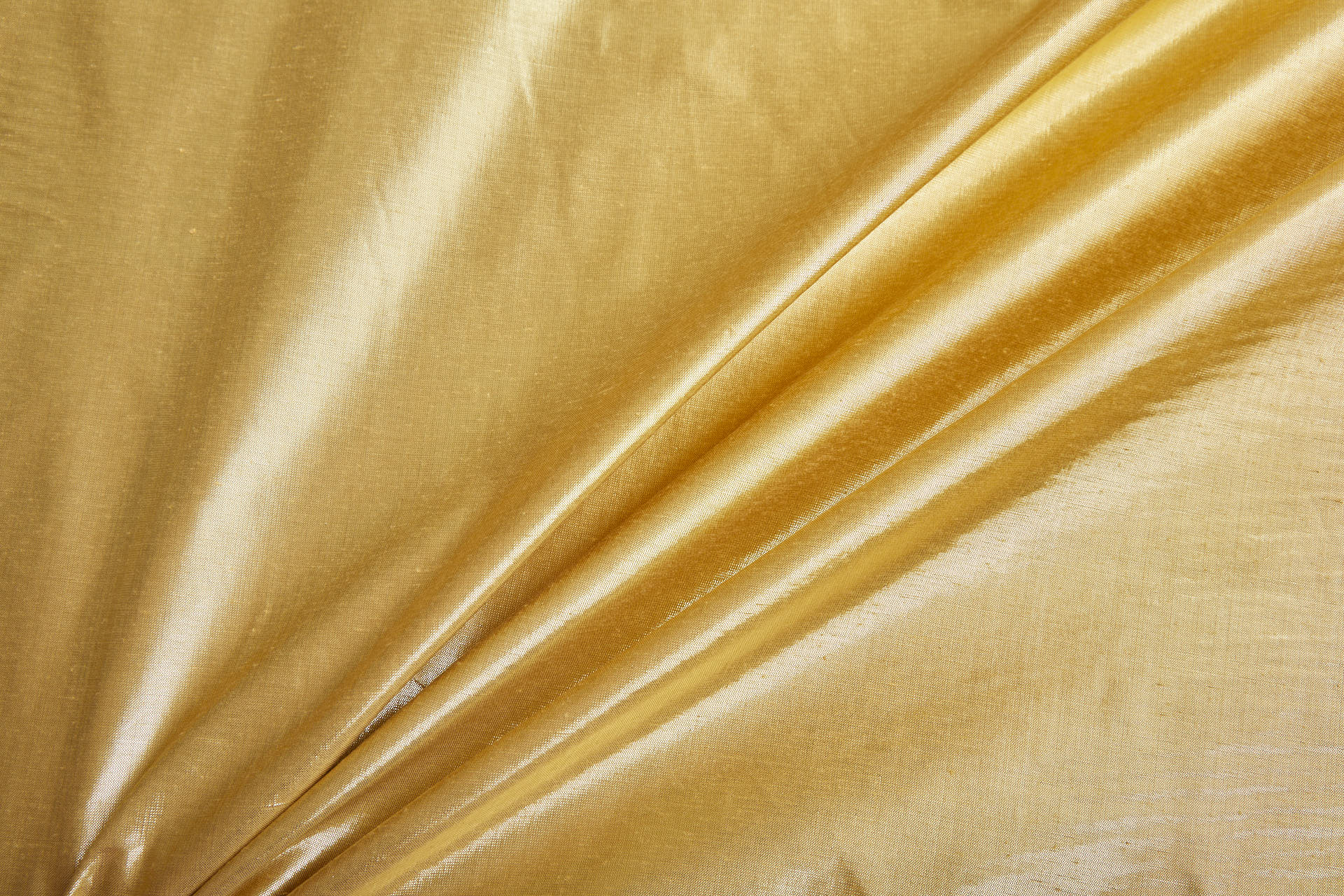 Metallic Dupion - Gold/Yellow fabric, image 3 of 6