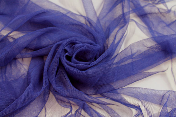 Soft Nylon Tulle - Royal Blue - T45 fabric