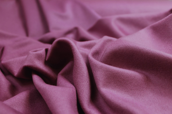 Cashmere & Wool Blend - Mauve fabric, image 3 of 4