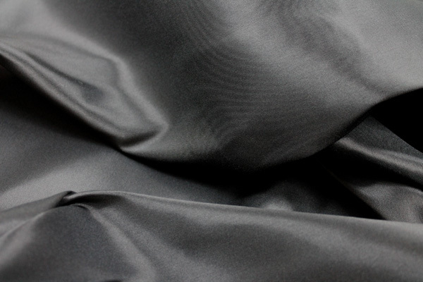 Black Stretch Anti-Static Lining fabric, image 2 of 4