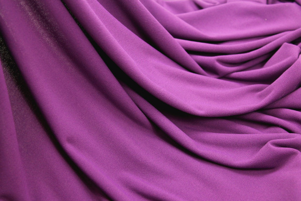 Viscose Jersey - Slinky - Purple fabric, image 4 of 5