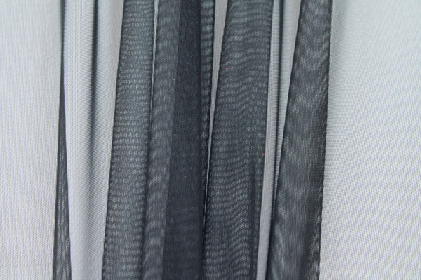 Stretch Tulle - Sheer Bodystocking - Black fabric, image 3 of 5