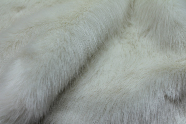 Faux Fur - Deep Pile Ivory fabric, image 6 of 6