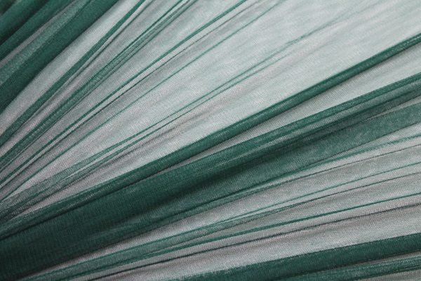 Soft Silk Tulle - Green fabric, image 4 of 5