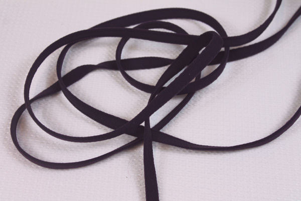Plush Elastic - Purple 10mm trim, image 3 of 4