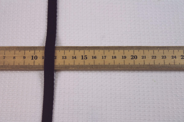 Plush Elastic - Purple 10mm trim, image 2 of 4