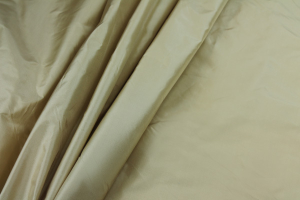 Silk Taffeta - Pale Gold fabric, image 4 of 5