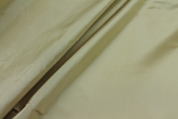 Silk Taffeta - Pale Gold fabric, image 5 of 5