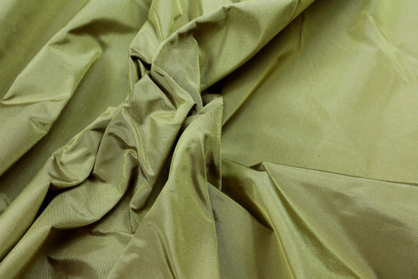 Silk Taffeta - Dark Gold fabric, image 3 of 6