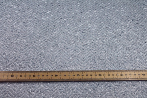 Chunky Herringbone Matka - Blue fabric, image 2 of 6