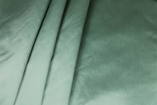 Poly Duchesse Satin - Sage Green fabric, image 2 of 4