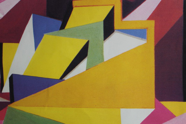 Art Print on Cotton Drill - Giacomo Balla "Un mio istante" fabric, image 5 of 5