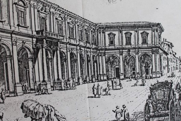 Art Print on Cotton Drill - Hospital of Santa Maria Nuova fabric, image 5 of 5