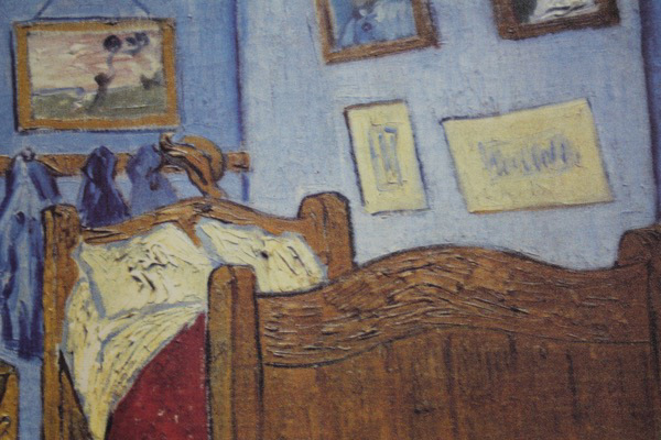 Art Print on Cotton Drill - Van Gogh "Bedroom In Arles" fabric, image 5 of 5