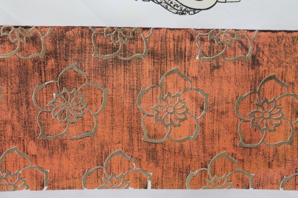 Art Print on Cotton Drill - Japan Geisha fabric, image 4 of 6