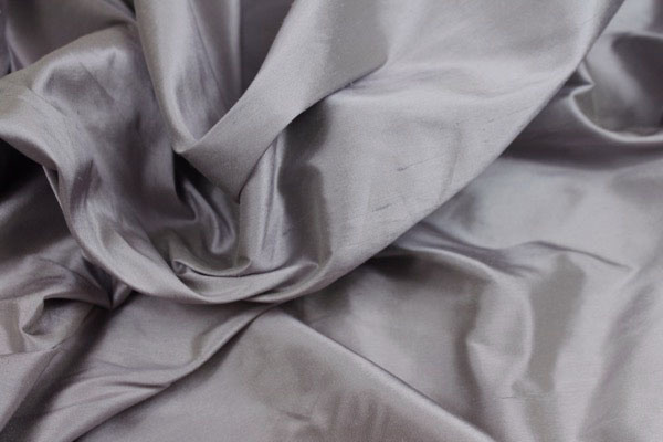 Silk Dupion - Dusty Lilac - B36 fabric, image 3 of 5