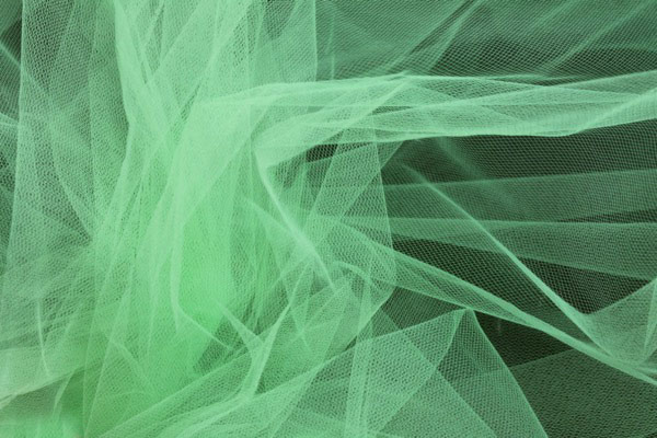 Nylon Veiling Tulle - Spring Green fabric, image 5 of 5