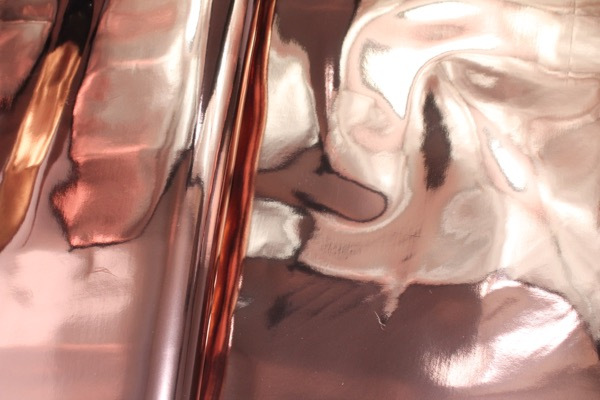 Mirror Finish Leatherette - Bronze fabric, image 4 of 6