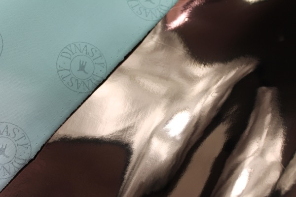 Mirror Finish Leatherette - Bronze fabric, image 5 of 6