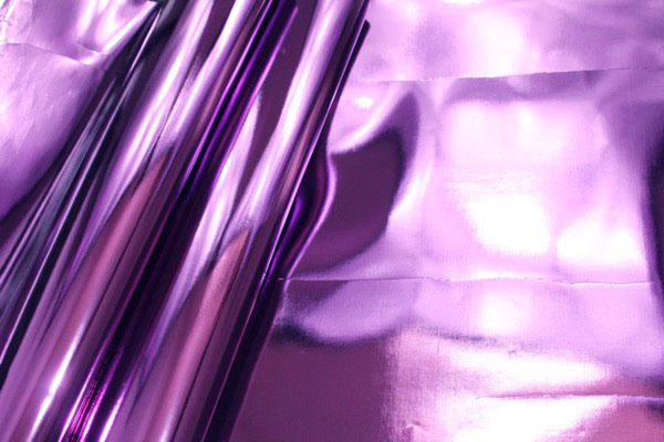 Mirror Finish Leatherette - Purple fabric, image 6 of 7