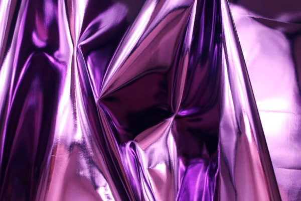 Mirror Finish Leatherette - Purple fabric, image 5 of 7