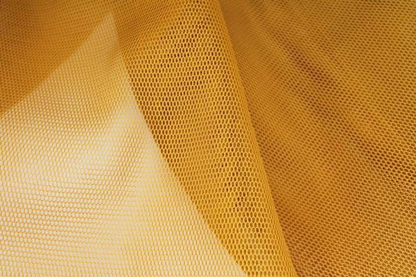 Sheer Airtex Mesh - Mustard fabric, image 2 of 5