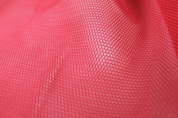 Sheer Airtex Mesh - Coral - 2m Piece fabric, image 3 of 5