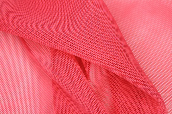 Sheer Airtex Mesh - Coral - 2m Piece fabric, image 4 of 5
