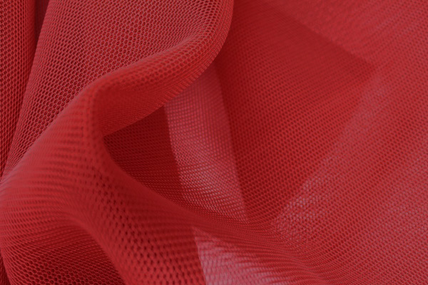 Sheer Airtex Mesh - Red fabric, image 3 of 4