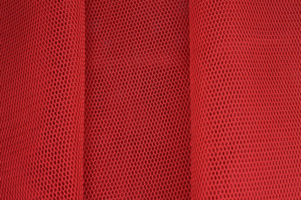 Sheer Airtex Mesh - Red - 0.2m Piece fabric, image 4 of 4