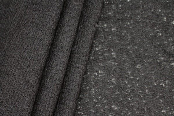 Loose Wool Knit - Black fabric, image 5 of 6