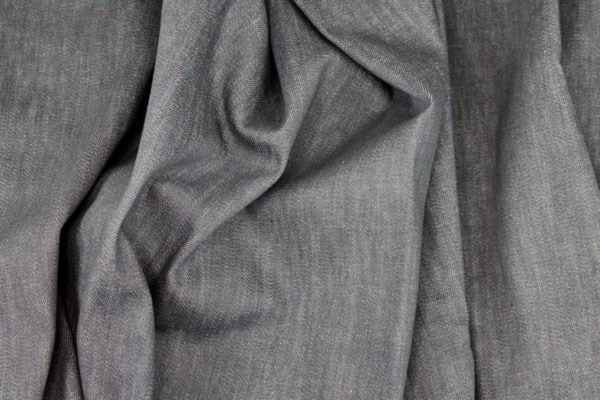 European Denim - Slate Grey fabric, image 3 of 7