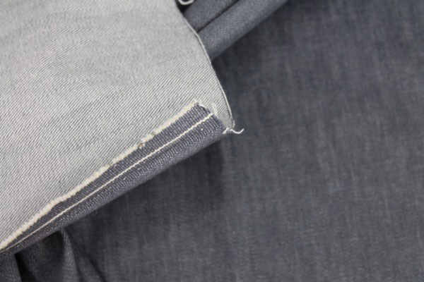 European Denim - Slate Grey fabric, image 7 of 7