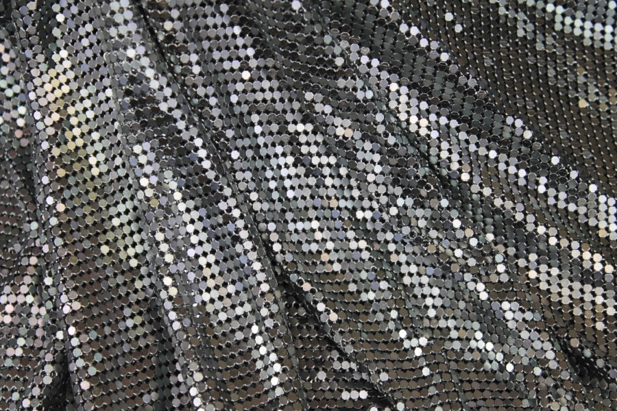 Metal Chainmaille Fabric - Grey