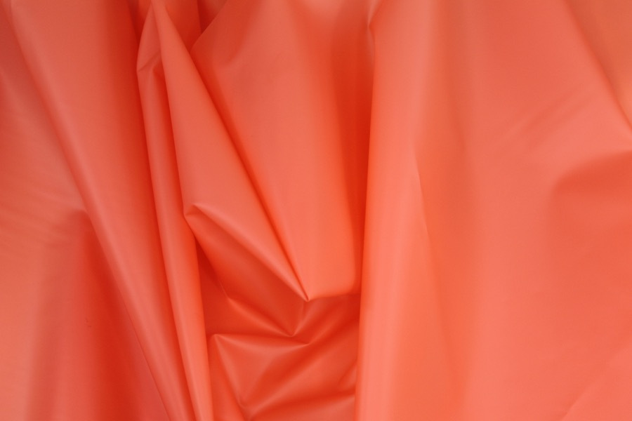 Coral Semi Transparent PVC / PU fabric, image 6 of 6