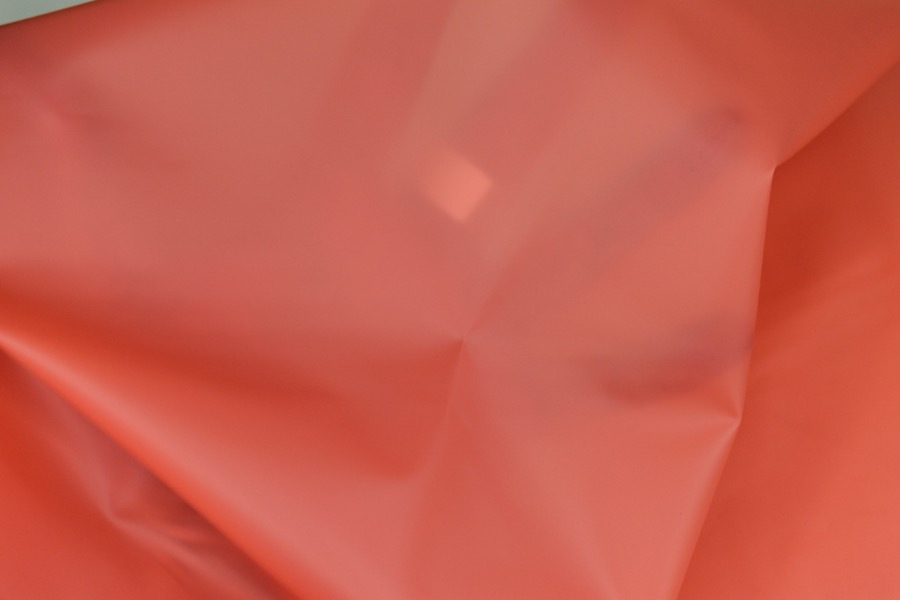 Coral Semi Transparent PVC / PU fabric, image 3 of 6