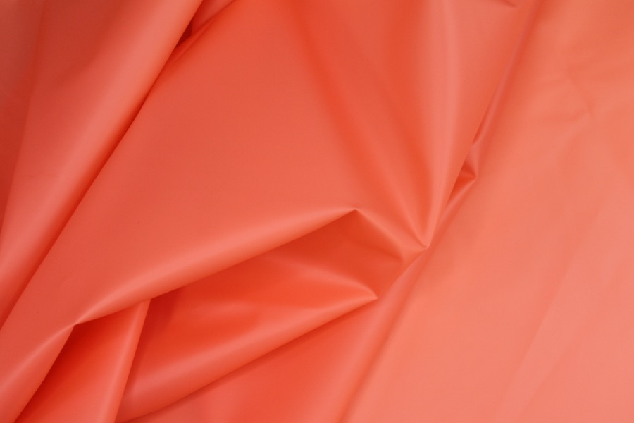 Coral Semi Transparent PVC / PU fabric, image 4 of 6