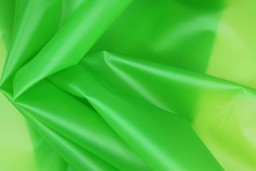 Green Semi Transparent PVC / PU fabric, image 4 of 6