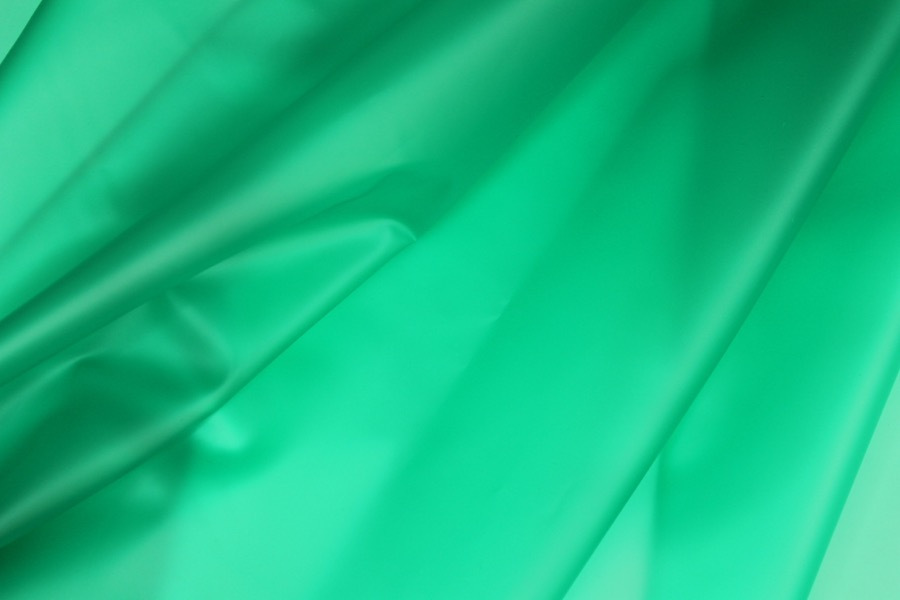 Turquoise Semi Transparent PVC / PU fabric, image 6 of 6
