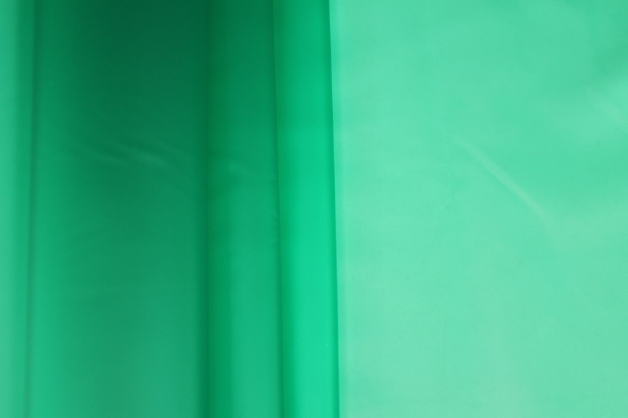 Turquoise Semi Transparent PVC / PU fabric, image 4 of 6