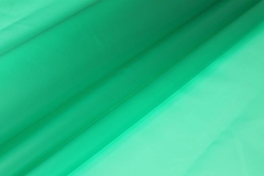 Turquoise Semi Transparent PVC / PU fabric, image 5 of 6