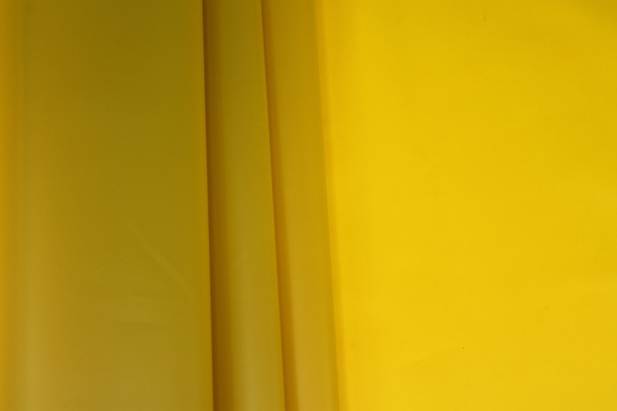 Yellow Semi Transparent PVC / PU fabric, image 4 of 5