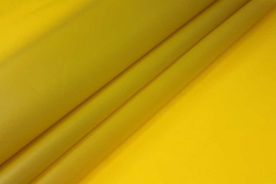 Yellow Semi Transparent PVC / PU fabric, image 5 of 5