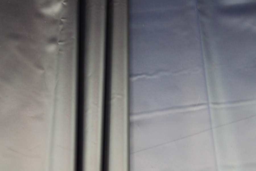 Navy Semi Transparent PVC / PU fabric, image 4 of 6