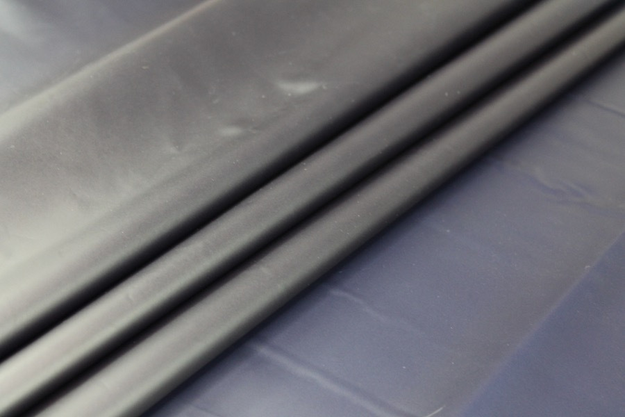 Navy Semi Transparent PVC / PU fabric, image 2 of 6