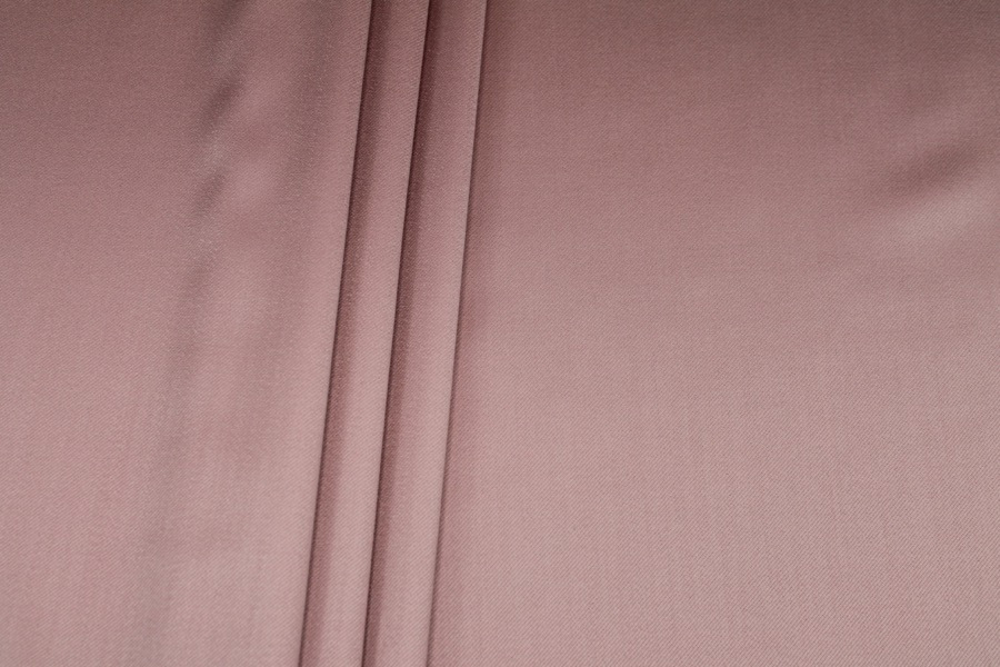 Luxury Italian Wool Suiting - Dusty Pink - 0.3m Piece fabric, image 6 of 7