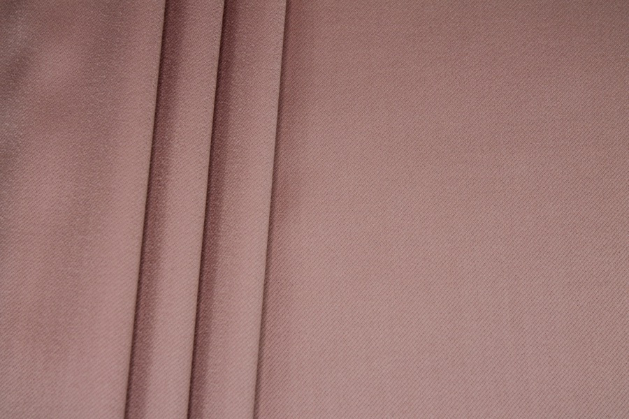 Luxury Italian Wool Suiting - Dusty Pink - 0.3m Piece fabric, image 4 of 7