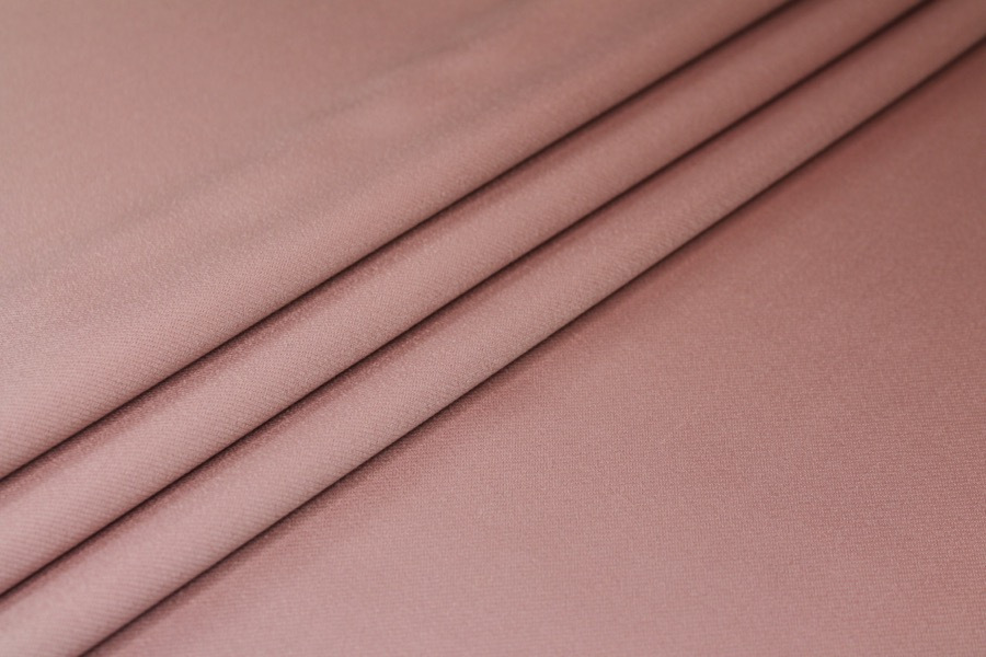Luxury Italian Wool Suiting - Dusty Pink - 0.3m Piece fabric, image 2 of 7