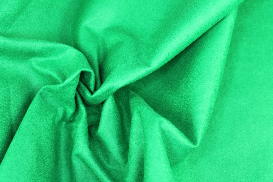 Craft Felt - Green fabric, image 5 of 6