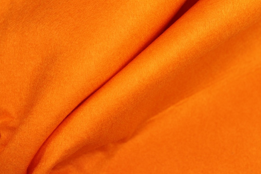 Craft Felt - Orange fabric, image 6 of 6
